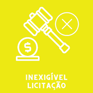 inexigível de licitação